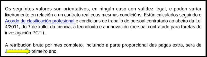 Retribucións Brutas