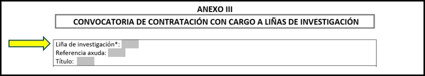 Rexistro de Liñas de Investigación