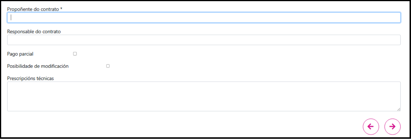 Propoñente e responsable